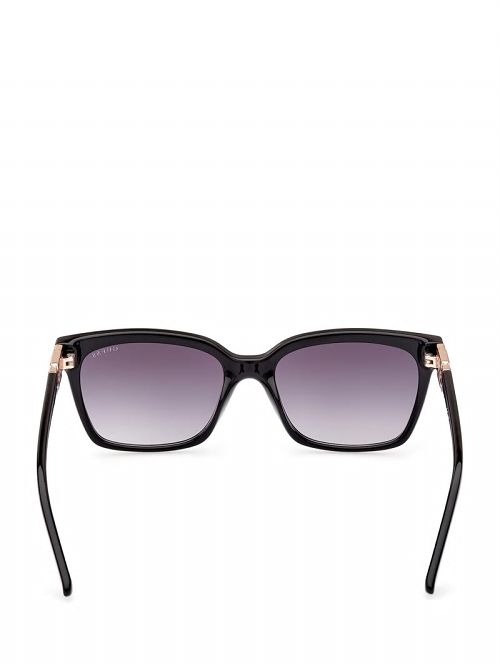 Guess Square Plastic Sunglasses Zwart | GUESS-SN30064