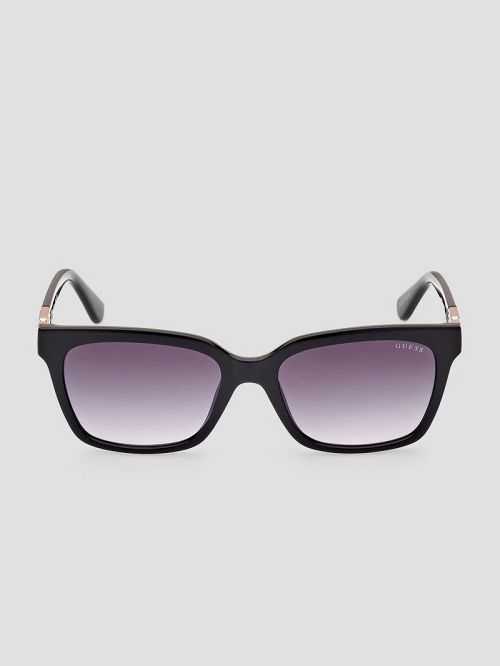 Guess Square Plastic Sunglasses Zwart | GUESS-SN30064