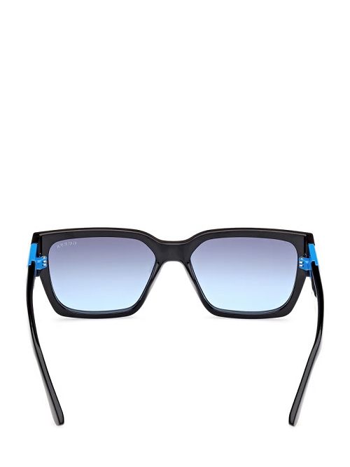 Guess Square Sunglasses and Fabric Chain Set Blauw | GUESS-SN30071