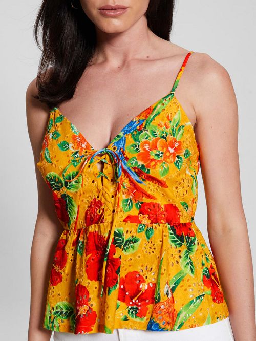 Guess Stacy Printed Top Multi | GUESS-SN27184