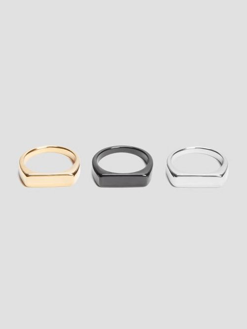 Guess Stainless Steel Multi-Ring Pack Multi | GUESS-SN31832