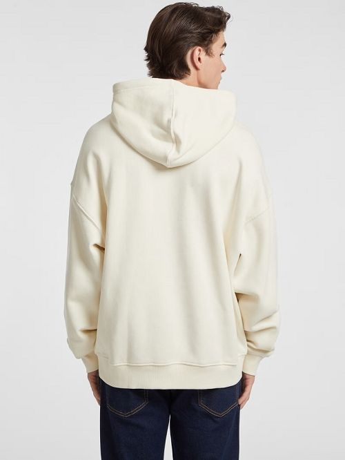 Guess Stamp Logo Hoodie Wit | GUESS-SN30913