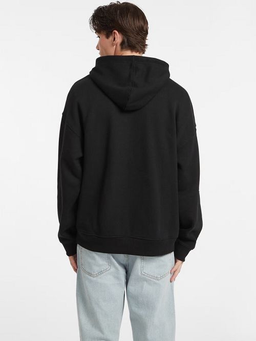 Guess Stamp Logo Hoodie Zwart | GUESS-SN31016