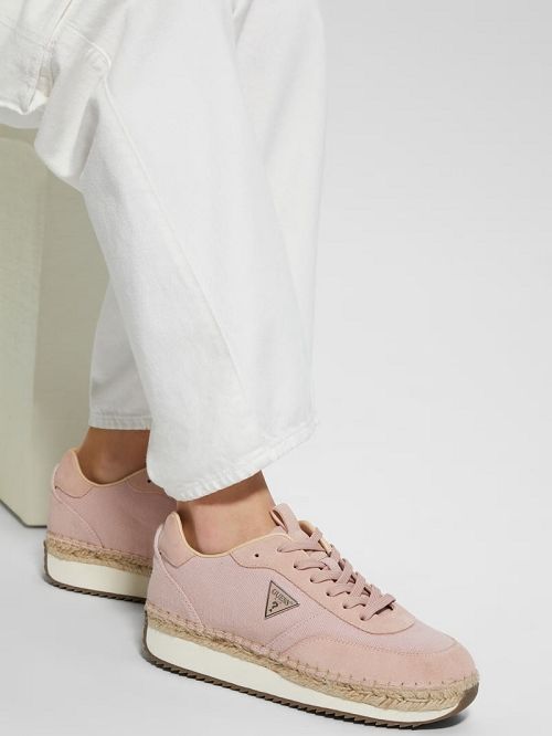 Guess Stefen Espadrille Joggers Beige | GUESS-SN29536