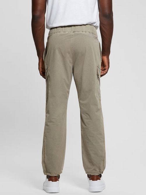 Guess Steno Cargo Pants Beige | GUESS-SN31434