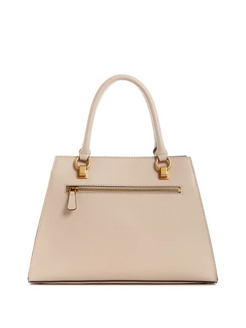 Guess Stephi Girlfriend Satchel Beige | GUESS-SN29221