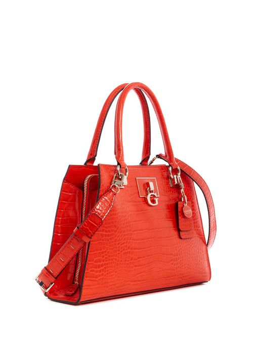 Guess Stephi Girlfriend Satchel Oranje | GUESS-SN29222