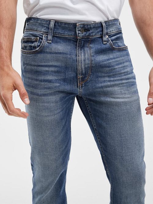 Guess Straight Jeans Blauw | GUESS-SN30390