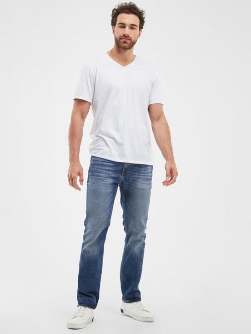 Guess Straight Jeans Blauw | GUESS-SN30390