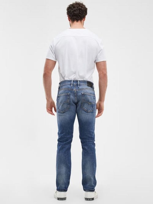 Guess Straight Jeans Blauw | GUESS-SN30390