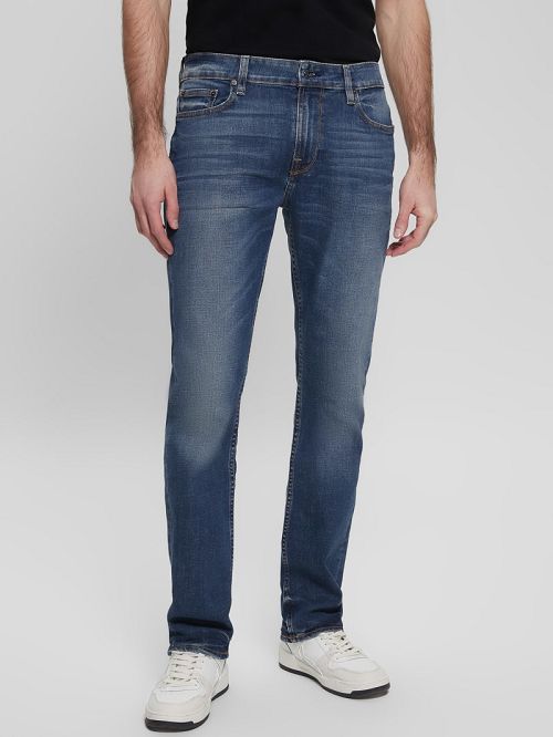 Guess Straight Jeans Blauw | GUESS-SN30390