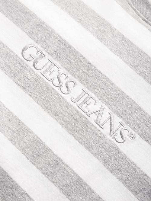 Guess Striped Logo Tee Multi | GUESS-SN30663