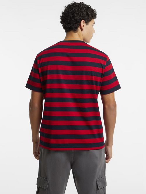 Guess Striped Logo Tee Multi | GUESS-SN30671