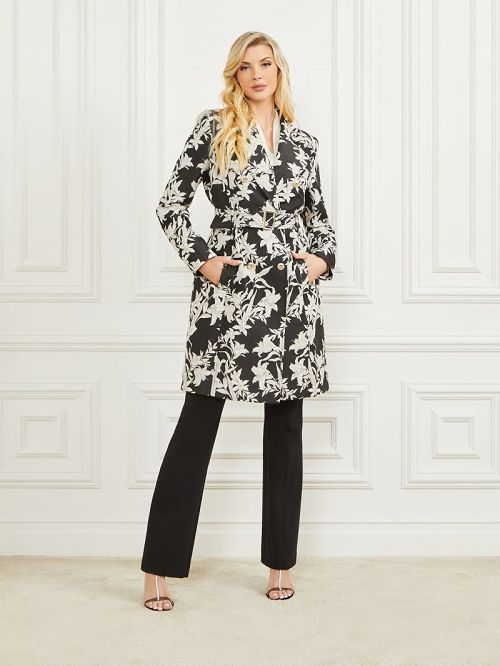 Guess Sunburst Trench Coat Multi | GUESS-SN27899