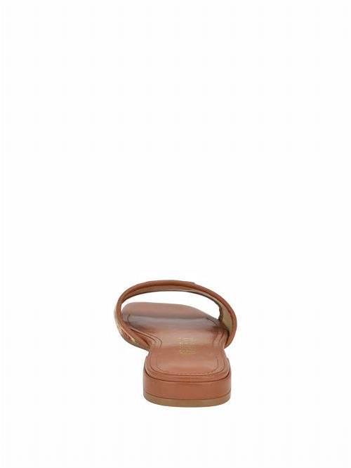 Guess Tampa II Floral Slides Beige | GUESS-SN29587
