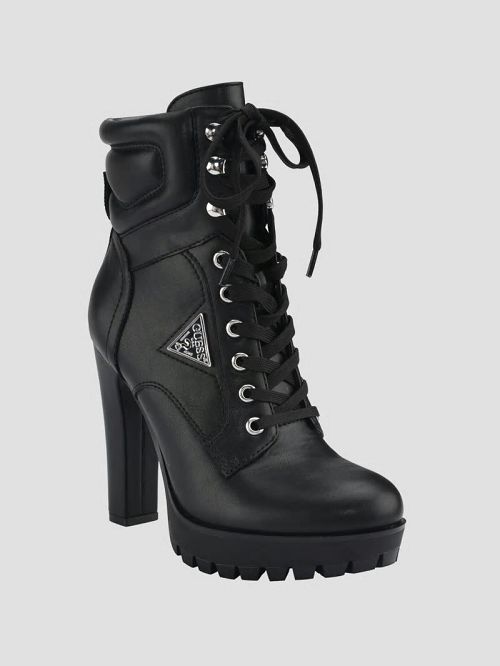 Guess Tanisa Heeled Booties Zwart | GUESS-SN29936