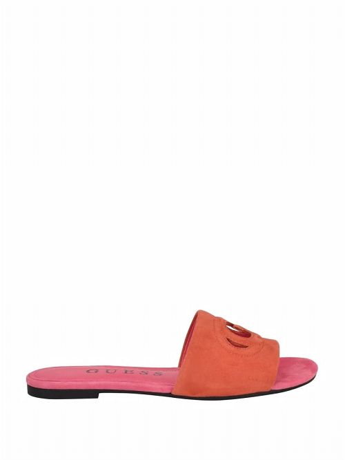 Guess Tashia Cutout Sandals Oranje | GUESS-SN29671