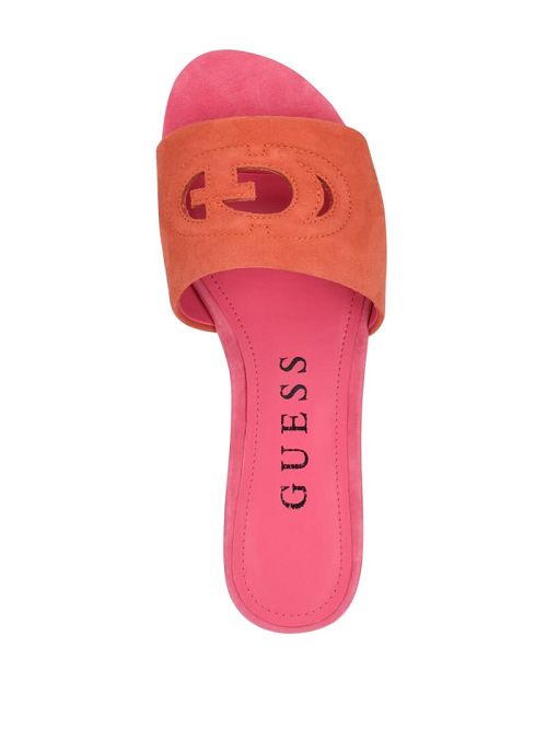 Guess Tashia Cutout Sandals Oranje | GUESS-SN29671
