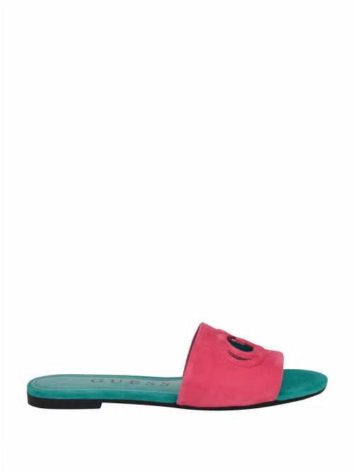 Guess Tashia Cutout Sandals Roze | GUESS-SN29609