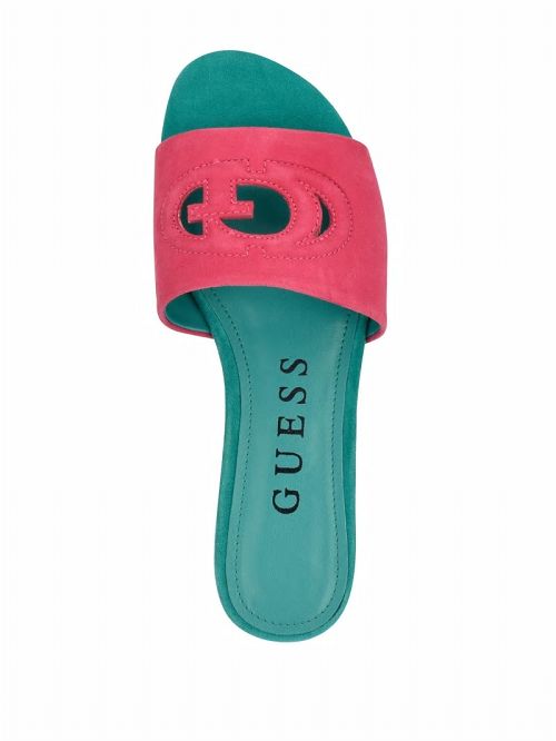 Guess Tashia Cutout Sandals Roze | GUESS-SN29609