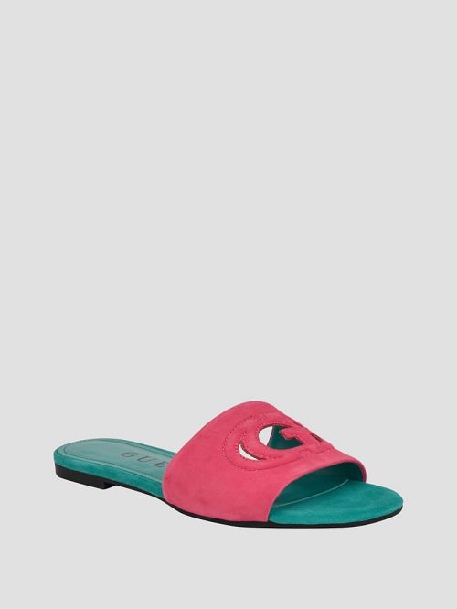 Guess Tashia Cutout Sandals Roze | GUESS-SN29609