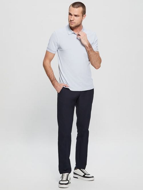 Guess Tech-Stretch Polo Grijs | GUESS-SN31186