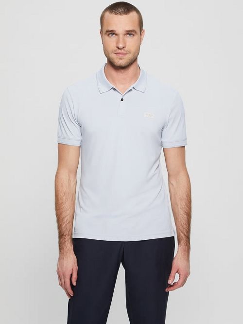 Guess Tech-Stretch Polo Grijs | GUESS-SN31186