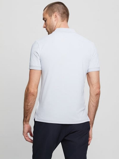 Guess Tech-Stretch Polo Grijs | GUESS-SN31186