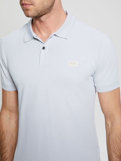 Guess Tech-Stretch Polo Grijs | GUESS-SN31186