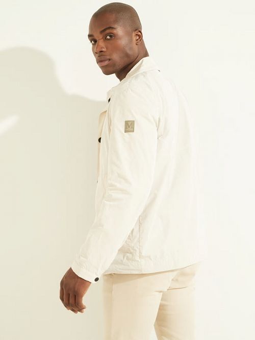 Guess Tech Jacket Wit | GUESS-SN30823