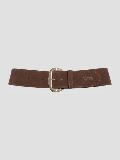 Guess Thalia Suede Belt Bruin | GUESS-SN30219