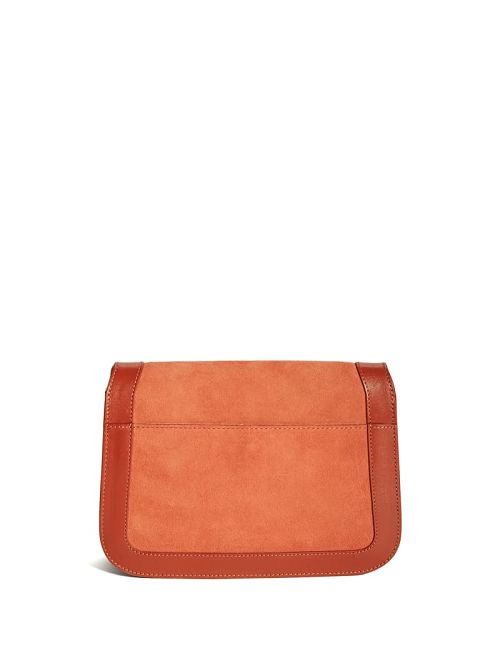 Guess Thea Mini Flap Leather Crossbody Rood | GUESS-SN28783