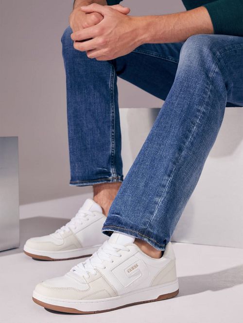Guess Tinobal G Low-Top Sneakers Grijs | GUESS-SN31875