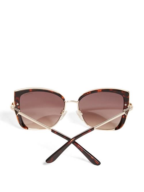 Guess Tinted Cat-Eye Sunglasses Bruin | GUESS-SN30079