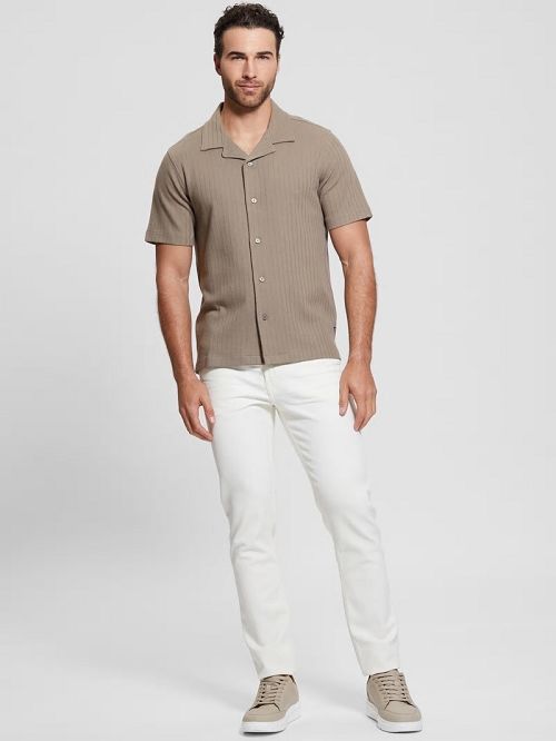 Guess Toledo Shirt Bruin | GUESS-SN31098