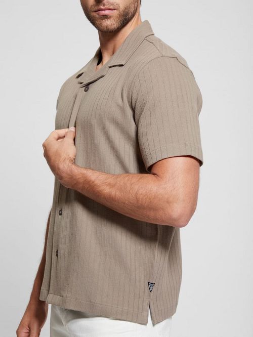 Guess Toledo Shirt Bruin | GUESS-SN31098