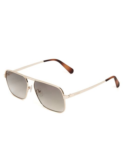 Guess Top Bar Aviator Sunglasses Goud | GUESS-SN31820
