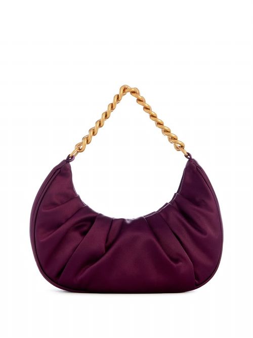 Guess Tori Satin Shoulder Bag Blauw | GUESS-SN29078