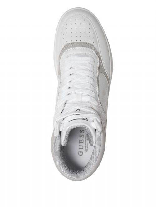 Guess Towen Quattro G Mid-Top Sneakers Wit | GUESS-SN31890
