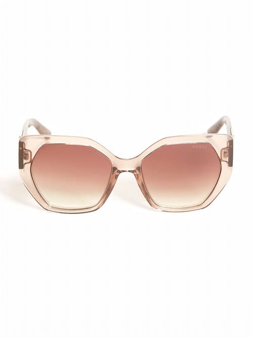 Guess Triangle Geometric Sunglasses Bruin | GUESS-SN30082