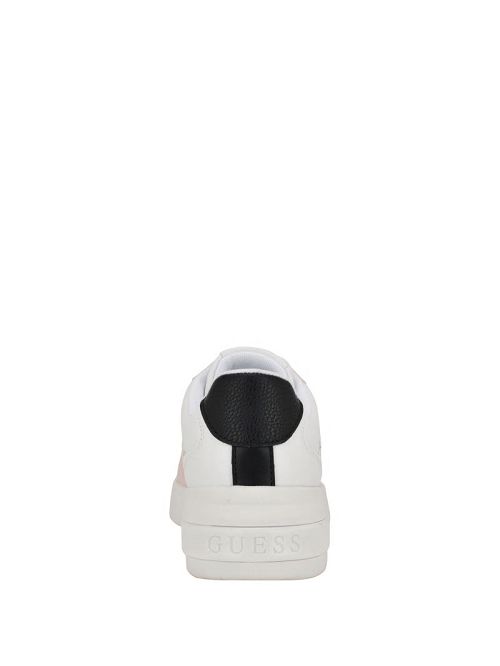 Guess Triangle Low-Top Sneakers Wit | GUESS-SN29556