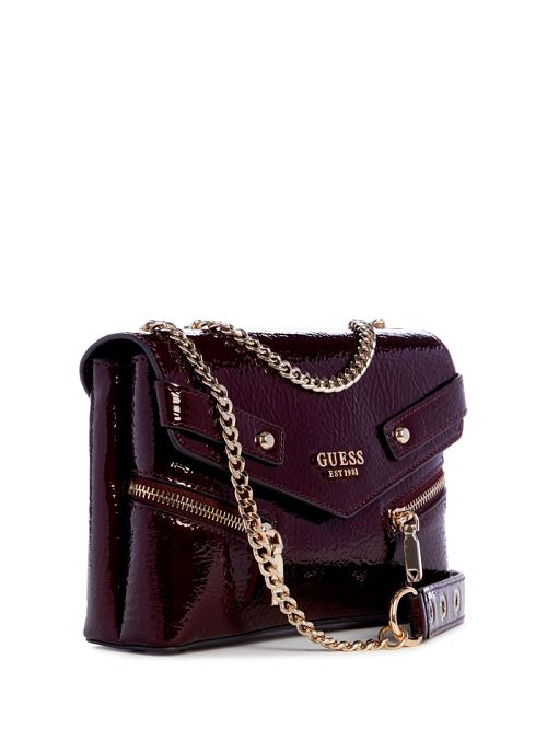 Guess Trissa Convertible Crossbody Rood | GUESS-SN29048