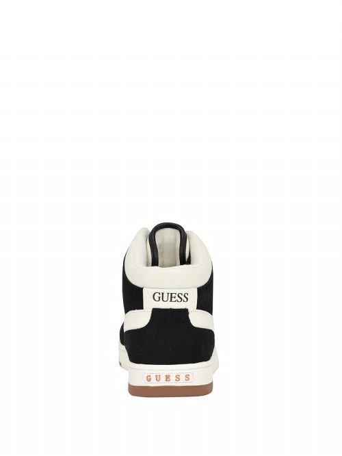 Guess Tristo Triangle High-Top Sneakers Zwart | GUESS-SN31883