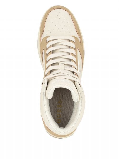 Guess Tubulo Triangle High-Top Sneakers Bruin | GUESS-SN31880