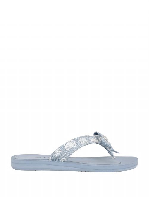 Guess Tuta Bowtie Sandals Blauw | GUESS-SN29580