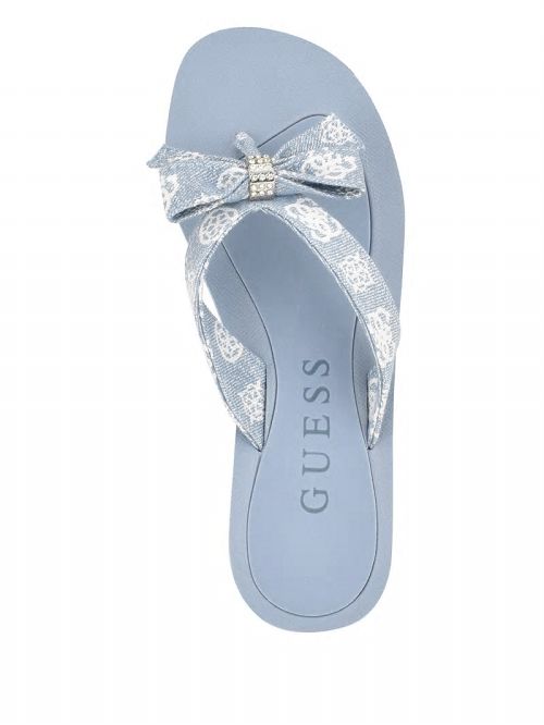 Guess Tuta Bowtie Sandals Blauw | GUESS-SN29580