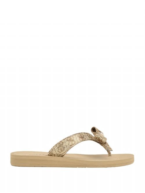 Guess Tuta Bowtie Sandals Goud | GUESS-SN29722