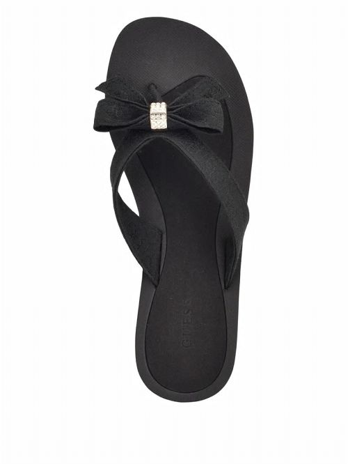 Guess Tuta Bowtie Sandals Zwart | GUESS-SN29709