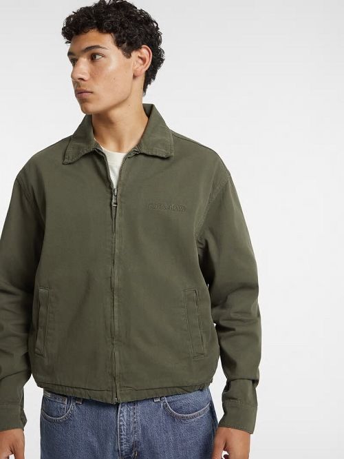 Guess Twill Jacket Groen | GUESS-SN30804