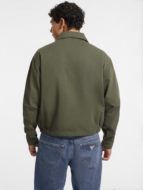 Guess Twill Jacket Groen | GUESS-SN30804